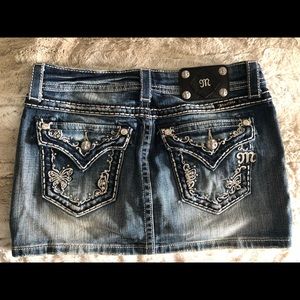 MISS ME denim skirt. Only worn once.